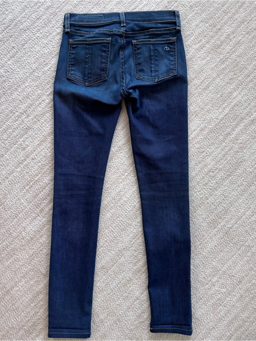 rag & bone Dark Blue Skinny Jeans Denim Women’s 25 - Picture 11 of 13